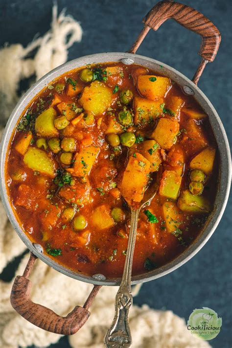 Aloo Matar Gravy Recipe