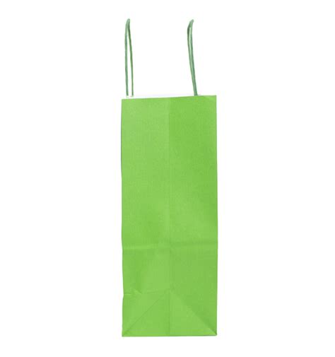 Papieren Zak Met Handgrepen Groen G M X Cm Stuks