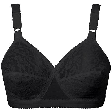 Soutien Gorge Sans Armatures Coeur Croise Classique Noir Playtex