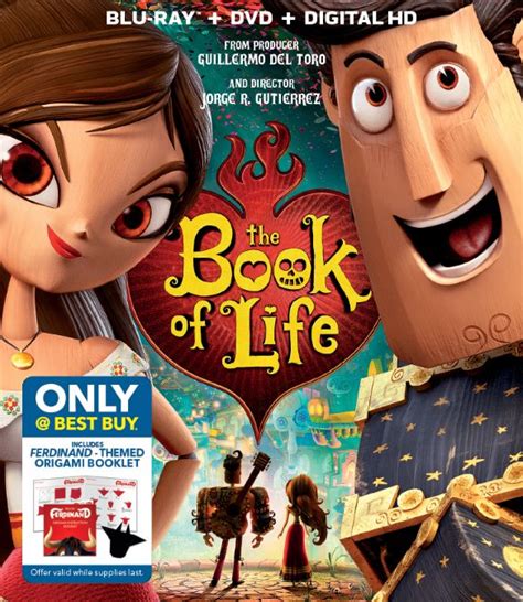 Best Buy The Book Of Life Includes Digital Copy Blu Raydvd Only