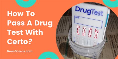 You Will Never Believe These Bizarre Truth Of How To Pass A Drug Test With Certo