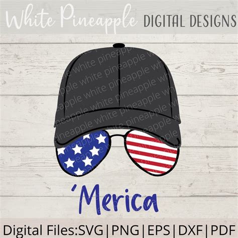 Merica Svg Patriotic Couple Svg Messy Bun Svg Baseball Etsy