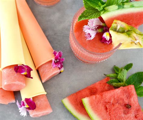 Watermelon Pineapple Coconut Slushie 3 Ways Neurotrition