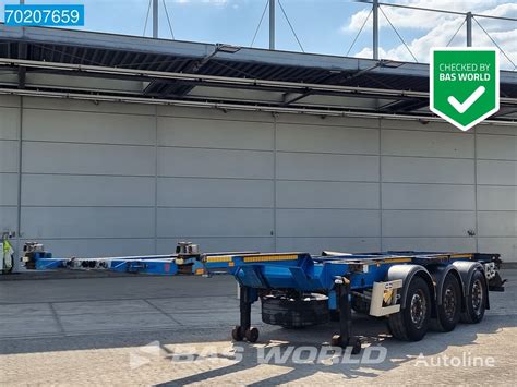 Naczepa Do Przewozu Kontener W Van Hool S Multi Chassis Ft Saf