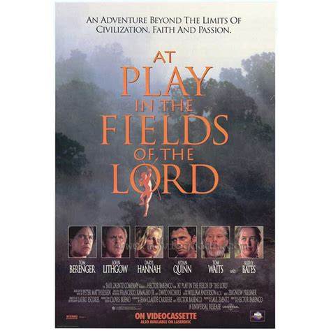 At Play In The Fields Of The Lord Movie Poster Style A 27 X 40 1991