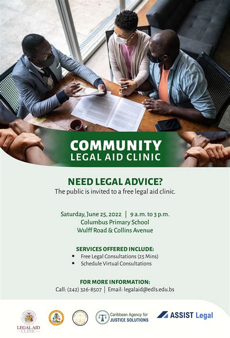 Community Legal Aid Project Launches June 25th 2022 Eugene Dupuch Law School