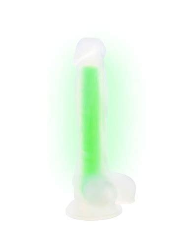 Nood Colours Glow In The Dark Dildo Foil Bag Xsite Nz