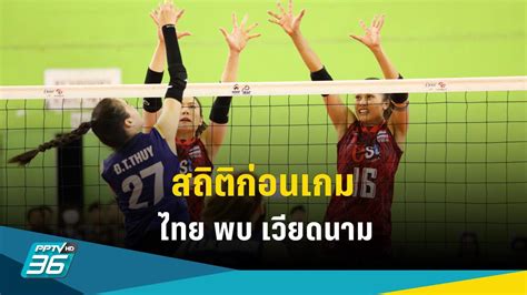 Thai Women S Volleyball Dominance Statistics And Matches Against