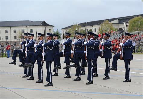 Usaf Honor Guard Unveils New Routine Keesler Air Force Base Article