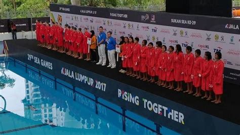 Polo Air Putri Indonesia Puas Rebut Perunggu SEA Games Bola Liputan6