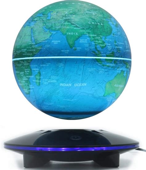 Buy Magnetic Levitating Globe Inch Led Levitation Floating World Map