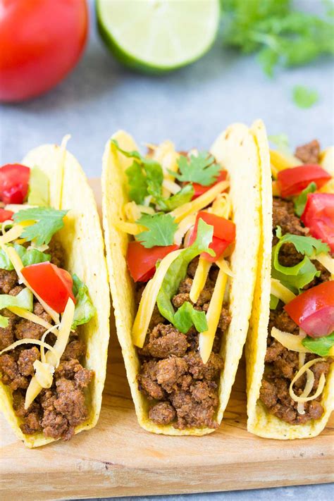 The Top 15 Ground Beef Taco Recipe Easy Recipes To Make At Home