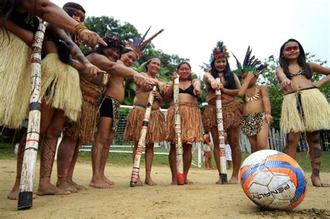 Da Zarabatana Ao Futebol Mais De Mil Ind Genas Disputam Jogos Em Manaus