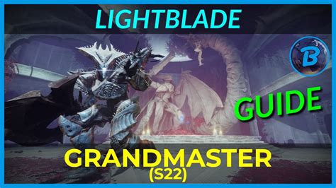 Lightblade Grandmaster Nightfall Platinum Rewards Youtube