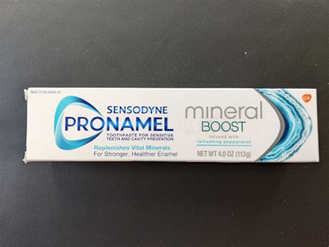 Sensodyne Pronamel Mineral Boost Toothpaste Dentist Review Afterva