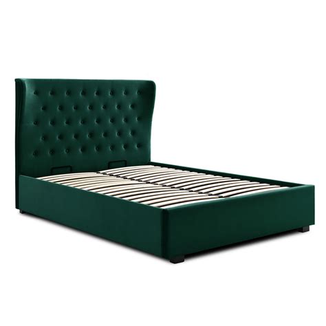 Richmond Velvet Ottoman Storage Bed Upholstered Beds Storage Beds