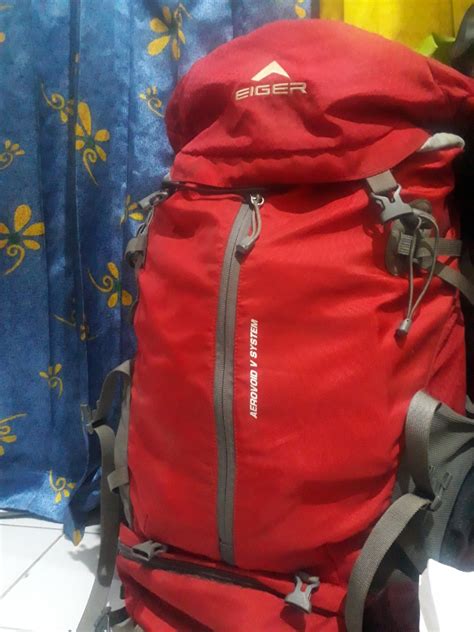 Tas Carrier Eiger Tas Gunung Olah Raga Perlengkapan Olahraga