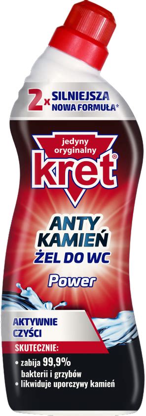 Żel do WC 750 g Power KRET DR MIELE COSMED GROUP Środki do WC