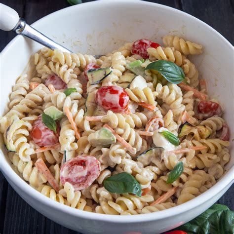 Creamy Rotini Pasta Salad