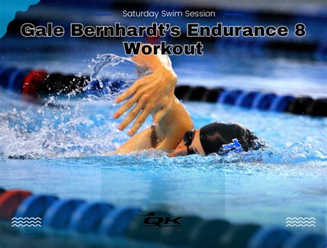 Saturday Swim Session Gale Bernhardts Endurance 8 Workout Coach Ray