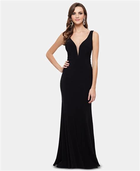 Xscape Embellished Cutout Gown Macys