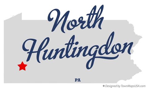 Map of North Huntingdon, PA, Pennsylvania