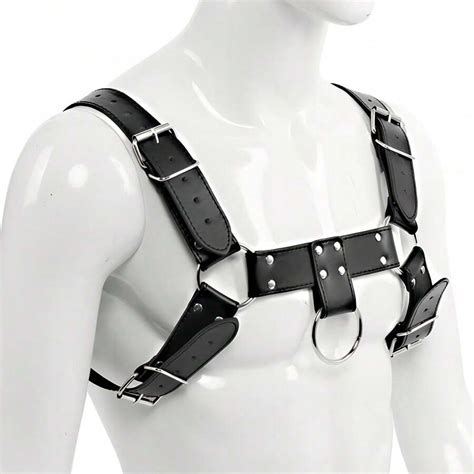 Sexy Harness For Men Leather Lingerie Body Straps Belt Fetish Erotic