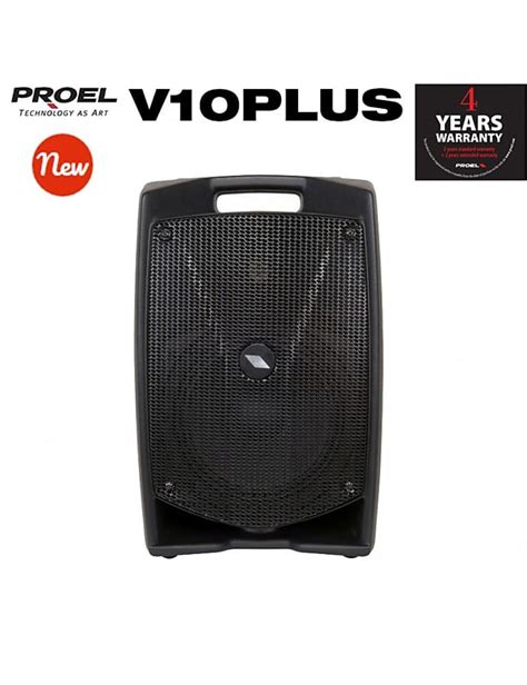 Proel V Plus Cassa Monitor Diffusore Bi Amplificato A Vie Reverb