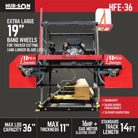 Hud Son Hfe Homesteader Sawmills Sawmill Bandmill