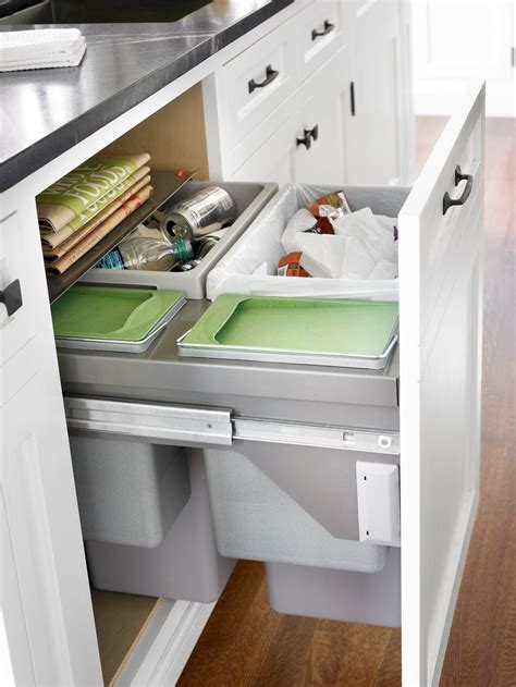 18 Recycling Storage Ideas That Make Going Green Easier Than Ever