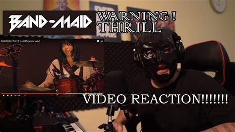 Video Reaction Band Maid Thrill Official Live Video