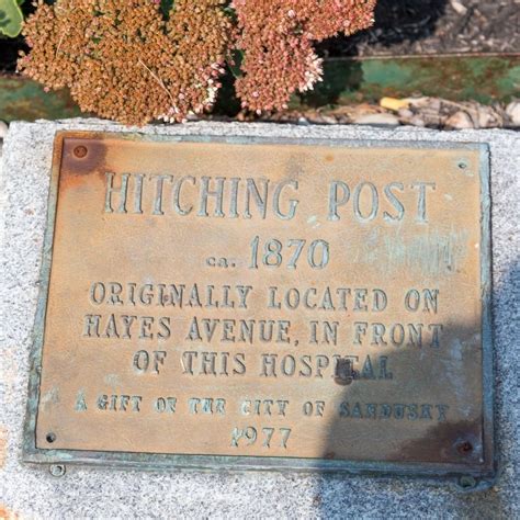 Hitching Post Historical Marker