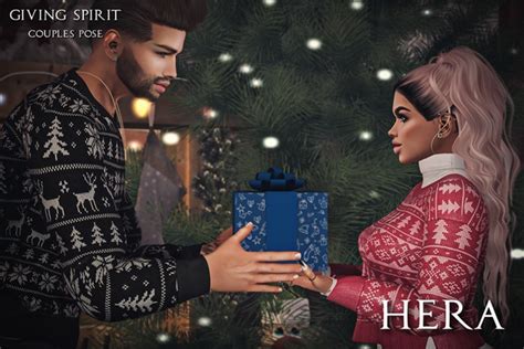 Second Life Marketplace Hera Giving Spirit Bento Couples Pose