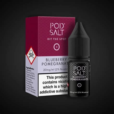 Pod Salt Blueberry Pomegranate Ml Nicotine Salt E Liquid House Of