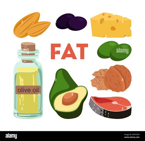 High Fat Fruit Stock Vector Images Alamy