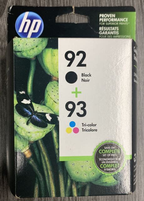 HP 92 93 C9513FN 140 Ink Cartridge 2 Pack For Sale Online EBay