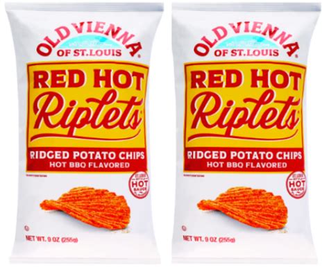 Old Vienna Of St Louis Red Hot Riplets Hot Bbq