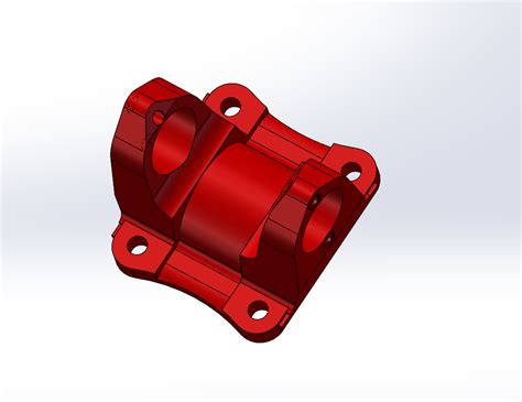 传动轴突缘叉加工工艺及钻2 Φ39孔夹具设计含三维sw模型solidworks 2019模型图纸下载 懒石网