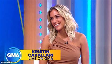 Kristin Cavallari Puts On Leggy Display In Clinging Nude Dress With