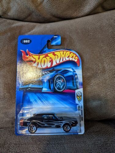 1969 DODGE CHARGER Hot Wheels First Edition Card #002 Mattel 2004 ...