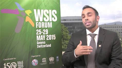 Wsis Forum Interviews Mohammed Al Khamis Smart Government