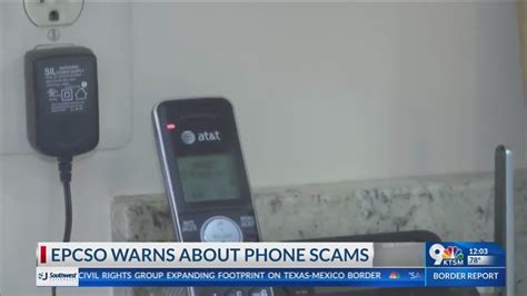 El Paso County Sheriffs Office Warns About Phone Scams Youtube