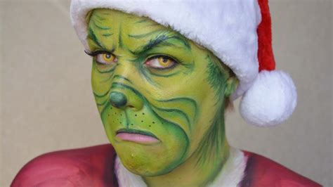 Grinch Makeup Tutorial After Edibles Reaction | Makeupview.co