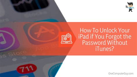 How To Unlock Ipad Passcode Without Computer A List Of All The Fixes