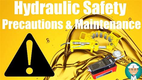 Hydraulic Safety Precautions And Hydraulic System Maintenance Youtube