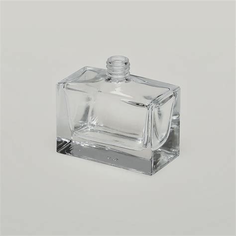 Bulkperfumebottles Oz Ml Elegant Square Wide Clear Glass