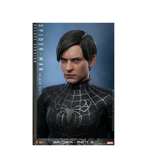 SPIDERMAN BLACK SUIT DELUXE HOT TOYS