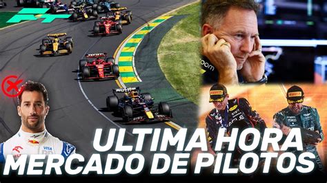 Ultima Hora Mercado De Pilotos Ultimatum A Ricciardo Alonso A Red