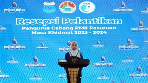 Dilantik Pmii Pasuruan Siapkan Sdm Unggul Di Abad Kedua Nu Nu Online