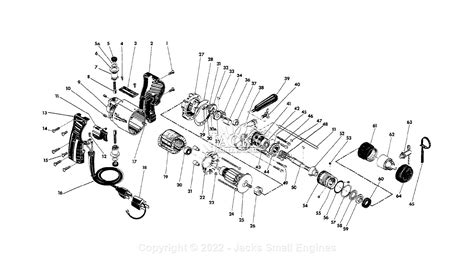 Milwaukee 5390 Serial 422 1001 Hammer Drill Parts Parts Diagram For